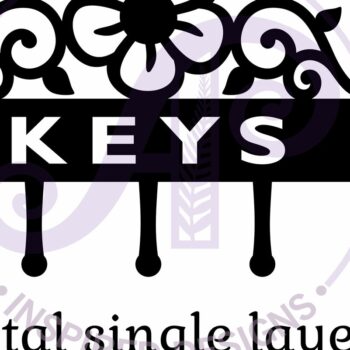 Intra απο ξύλο plywood  Χρώμα wenge 3mm-4mm πάχος - Flower Flourish Home Σχέδια κλειδαριάς Δίασταση 30x20 cm INTRAFABR-103397439 - Image 5