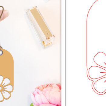 Intra απο ξύλο plywood  Χρώμα wenge 3mm-4mm πάχος - Ετικέτες δώρου λουλουδιών | Ετικέτες Δίασταση 30x20 cm INTRAFABR-103397952 - Image 1