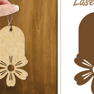 Intra απο ξύλο plywood  Χρώμα wenge 3mm-4mm πάχος - Ετικέτες δώρου λουλουδιών | Ετικέτες Δίασταση 30x20 cm INTRAFABR-103765359