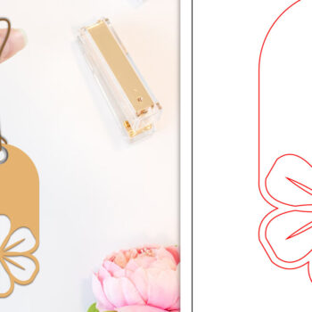 Intra απο ξύλο plywood Χρώμα wenge 3mm-4mm πάχος - Ετικέτες δώρου λουλουδιών | Ετικέτες Δίασταση 30x20 cm INTRAFABR-103835961 - Image 1