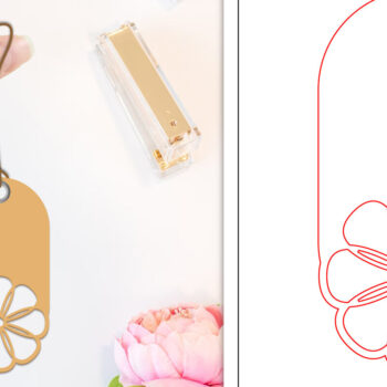 Intra απο ξύλο plywood  Χρώμα wenge 3mm-4mm πάχος - Ετικέτες δώρου λουλουδιών | Ετικέτες Δίασταση 30x20 cm INTRAFABR-103843675 - Image 1