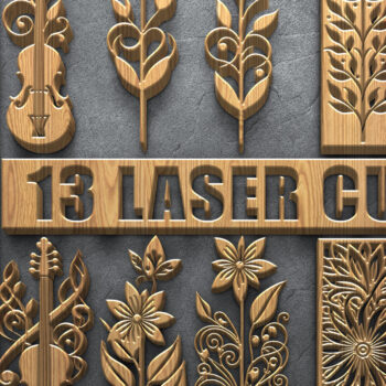 Intra απο ξύλο plywood  Χρώμα wenge 3mm-4mm πάχος - κοπής με λέιζερ κιθάρας λουλουδιών Δίασταση 3600x5400 cm INTRAFABR-103843883 - Image 1