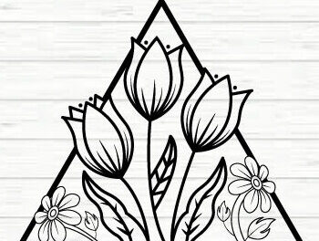 Intra απο ξύλο plywood  Χρώμα wenge 3mm-4mm πάχος - κοπής με λέιζερ λουλουδιών, τέχνη διακόσμησης τοίχου Δίασταση 40x50 cm INTRAFABR-103776941 - Image 2