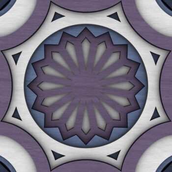 Intra απο ξύλο plywood  Χρώμα wenge 3mm-4mm πάχος - Flower Mandala , Layered Mandala Δίασταση 30x30 cm INTRAFABR-37466625 - Image 10