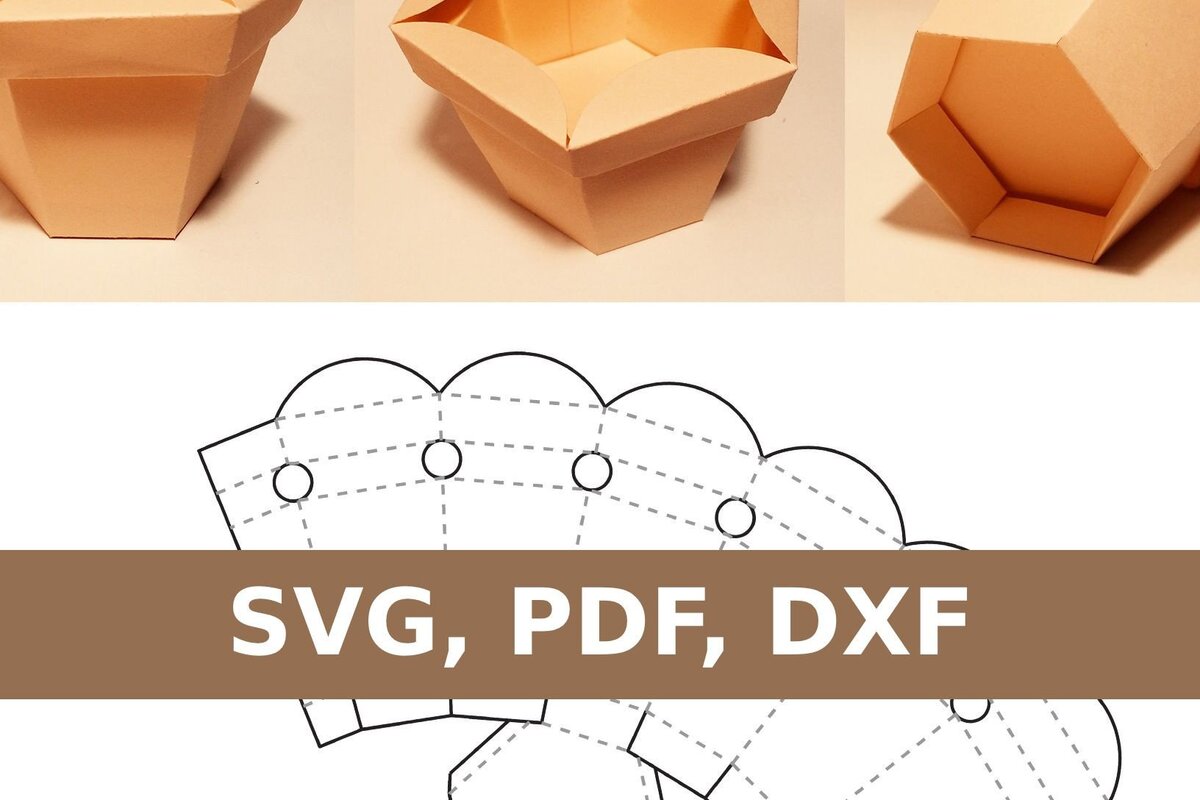 Intra απο ξύλο plywood  Χρώμα wenge 3mm-4mm πάχος - Γλάστρα Δίασταση 20x20 cm INTRAFABR-30926386