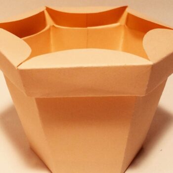 Intra απο ξύλο plywood  Χρώμα wenge 3mm-4mm πάχος - Γλάστρα Δίασταση 20x20 cm INTRAFABR-30926386 - Image 3