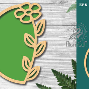 Intra απο ξύλο plywood  Χρώμα wenge 3mm-4mm πάχος - Διακόσμηση λουλουδιών με 1 Δίασταση 20x20 cm INTRAFABR-117762492