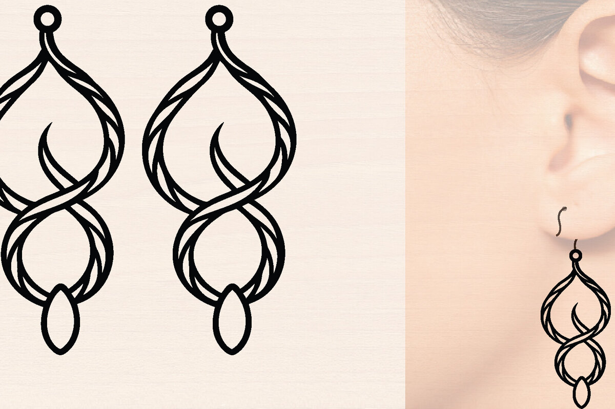 Intra απο ξύλο plywood  Χρώμα wenge 3mm-4mm πάχος - Ξύλινα σκουλαρίκια λουλούδι με Δίασταση 3x3 cm INTRAFABR-111862990