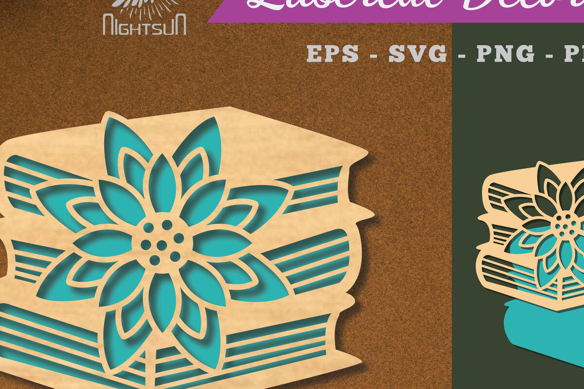 Intra απο ξύλο plywood  Χρώμα wenge 3mm-4mm πάχος - Βιβλίο Flowers Διακόσμηση με 5 Δίασταση 20x20 cm INTRAFABR-73978266