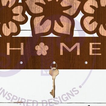 Intra απο ξύλο plywood  Χρώμα wenge 3mm-4mm πάχος - Λουλούδια Σχέδια κλειδαριάς από ξύλο & μέταλλο Δίασταση 30x20 cm INTRAFABR-94846887 - Image 2