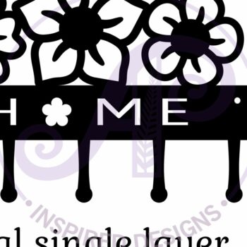 Intra απο ξύλο plywood  Χρώμα wenge 3mm-4mm πάχος - Λουλούδια Σχέδια κλειδαριάς από ξύλο & μέταλλο Δίασταση 30x20 cm INTRAFABR-94846887 - Image 5