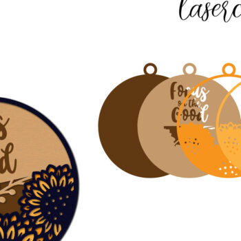 Intra απο ξύλο plywood  Χρώμα wenge 3mm-4mm πάχος - Μπρελόκ Flowers Lasercut Δίασταση 4x4 cm INTRAFABR-94903386 - Image 1