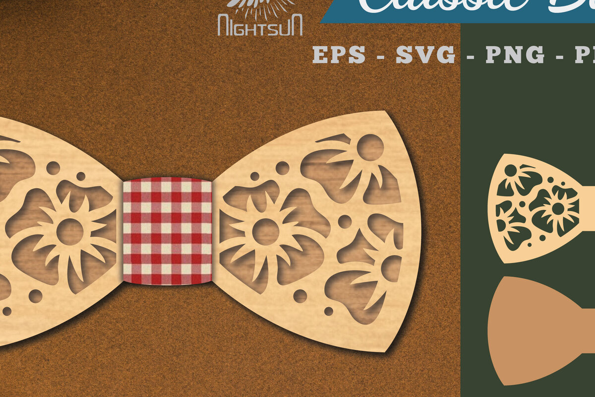 Intra απο ξύλο plywood  Χρώμα wenge 3mm-4mm πάχος - Λουλούδια παπιγιόν κομμένα με λέιζερ 2 Δίασταση 20x20 cm INTRAFABR-29695101