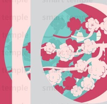 Intra απο ξύλο plywood  Χρώμα wenge 3mm-4mm πάχος - Flowers Papercutting , Flowers Δίασταση 30x20 cm INTRAFABR-101591380 - Image 3