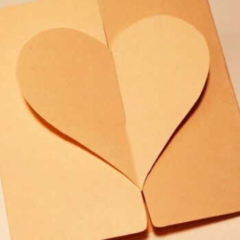 Intra απο ξύλο plywood  Χρώμα wenge 3mm-4mm πάχος - Flyer Heart Δίασταση 20x20 cm INTRAFABR-70667469 - Image 3