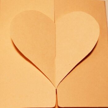 Intra απο ξύλο plywood  Χρώμα wenge 3mm-4mm πάχος - Flyer Heart Δίασταση 20x20 cm INTRAFABR-70667469 - Image 6