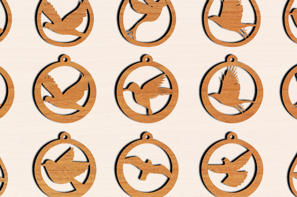 Intra απο ξύλο plywood  Χρώμα wenge 3mm-4mm πάχος - Flying Bird Ξύλινα Σκουλαρίκια Πακέτο Δίασταση 3x3 cm INTRAFABR-41960643