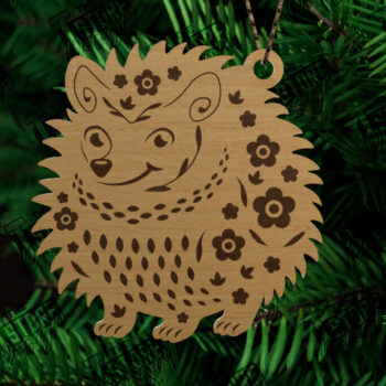 Intra απο ξύλο plywood Χρώμα wenge 3mm-4mm πάχος - Δέσμη στολίδι λαϊκών ζώων | Χριστούγεννα Δίασταση 6x6 cm INTRAFABR-39955552 - Image 2