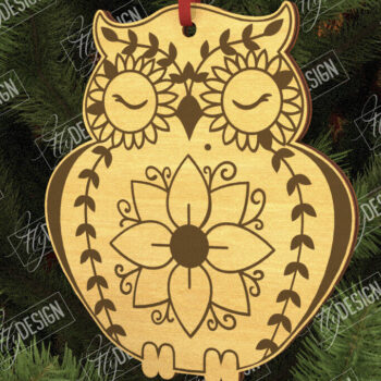 Intra απο ξύλο plywood  Χρώμα wenge 3mm-4mm πάχος - Δέσμη στολίδι λαϊκών ζώων | Αγροτικός Δίασταση 6x6 cm INTRAFABR-33684558 - Image 6