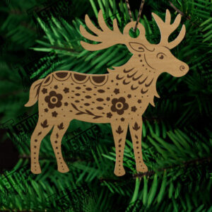 Intra απο ξύλο plywood  Χρώμα wenge 3mm-4mm πάχος - Λαϊκό Αλκικό Στολίδι | Ρουστίκ Σχέδιο | CNC Δίασταση 6x6 cm INTRAFABR-39380472