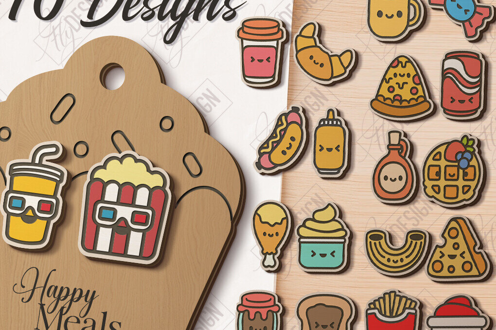 Intra απο ξύλο plywood  Χρώμα wenge 3mm-4mm πάχος - Σκουλαρίκια Food Stud Πακέτο κοπής Laser |CNC Δίασταση 3x3 cm INTRAFABR-45736938