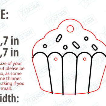 Intra απο ξύλο plywood  Χρώμα wenge 3mm-4mm πάχος - Σκουλαρίκια Food Stud Πακέτο κοπής Laser |CNC Δίασταση 3x3 cm INTRAFABR-45736938 - Image 2