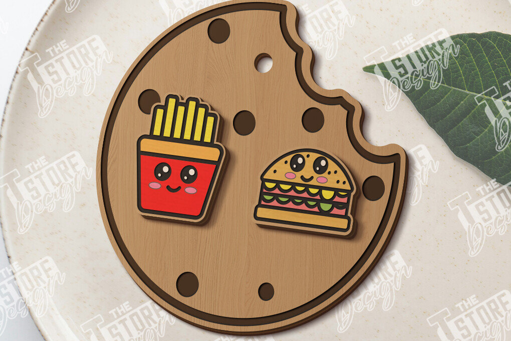 Intra απο ξύλο plywood  Χρώμα wenge 3mm-4mm πάχος - Food Stud Σκουλαρίκια |Αξεσουάρ Δίασταση 3x3 cm INTRAFABR-105715362