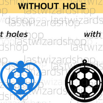 Intra απο ξύλο plywood  Χρώμα wenge 3mm-4mm πάχος - Ποδοσφαιρικά Σκουλαρίκια , Αθλητικά Σκουλαρίκια Δίασταση 3x3 cm INTRAFABR-45600368 - Image 2