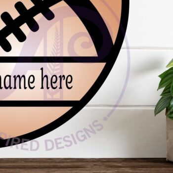 Intra απο ξύλο plywood  Χρώμα wenge 3mm-4mm πάχος - Ποδοσφαιρικό όνομα επιγραφής τοίχου τέχνης, Δίασταση 40x50 cm INTRAFABR-107557455 - Image 2