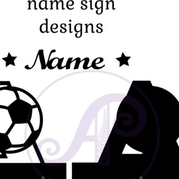 Intra απο ξύλο plywood Χρώμα wenge 3mm-4mm πάχος - Μονόγραμμα ποδοσφαίρου ή ποδοσφαίρου ένα γράμμα Δίασταση 30x20 cm INTRAFABR-107557486 - Image 2