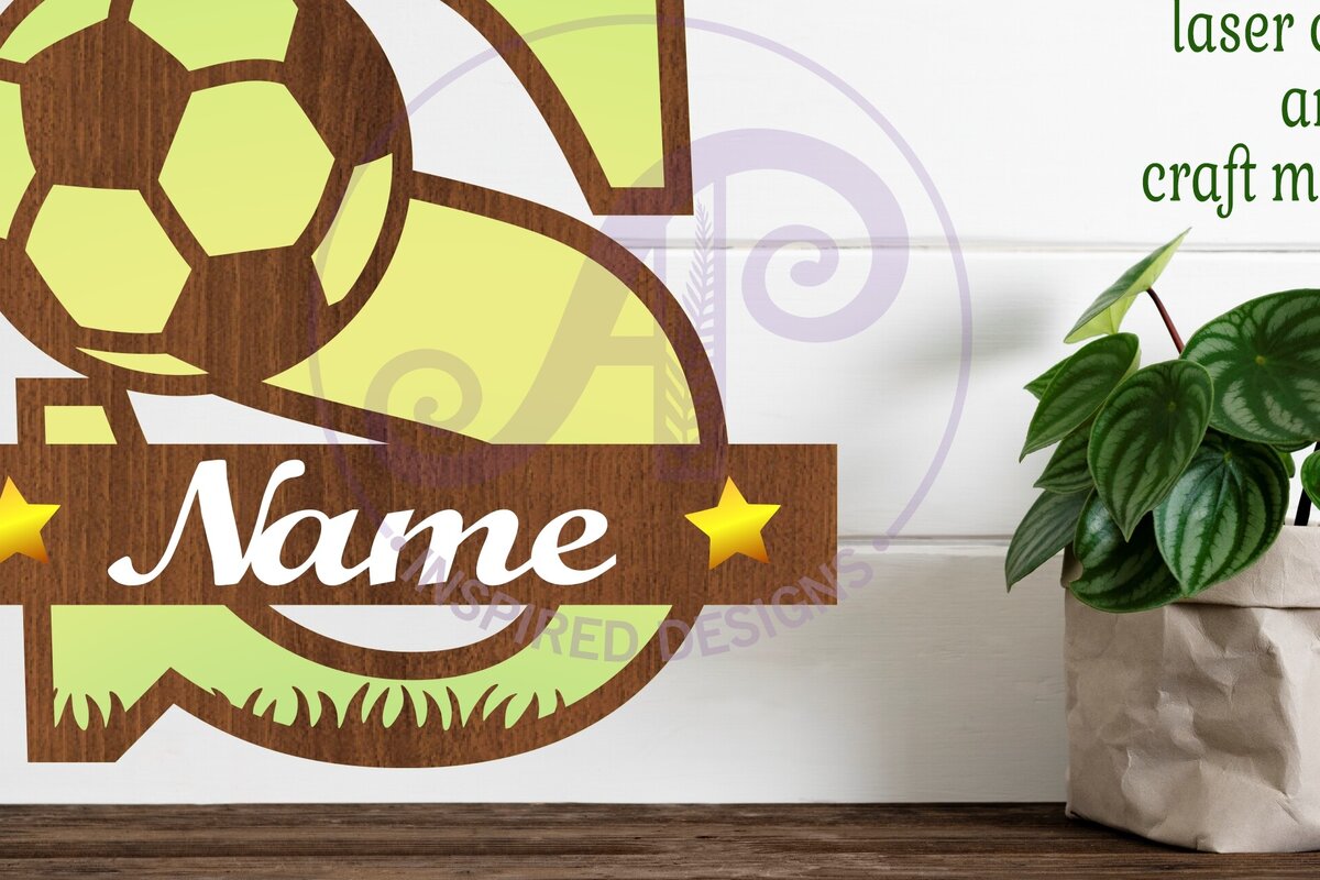 Intra απο ξύλο plywood  Χρώμα wenge 3mm-4mm πάχος - Γράμμα S μονόγραμμα ποδοσφαίρου ή ποδοσφαίρου Δίασταση 30x20 cm INTRAFABR-20977460