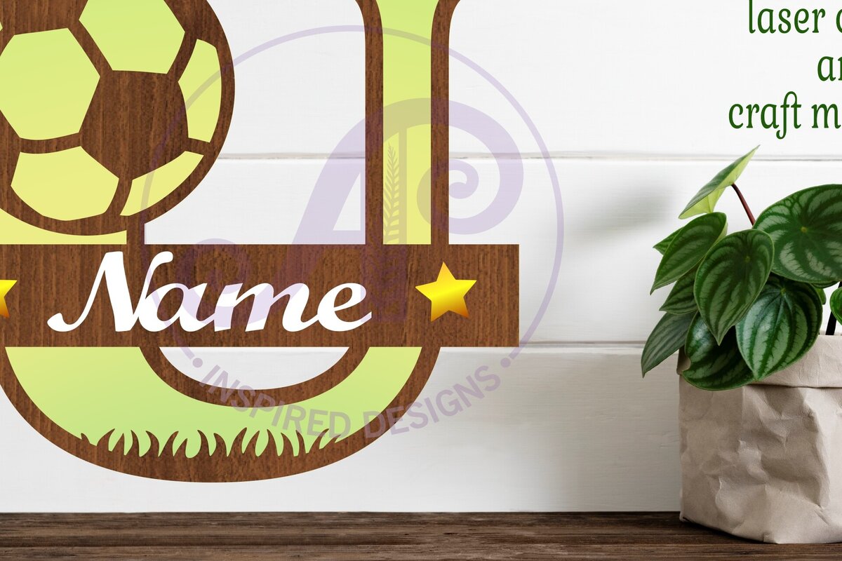 Intra απο ξύλο plywood  Χρώμα wenge 3mm-4mm πάχος - Γράμμα U μονόγραμμα ποδοσφαίρου ή ποδοσφαίρου Δίασταση 30x20 cm INTRAFABR-52749018