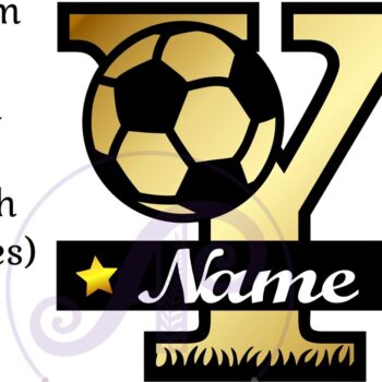 Intra απο ξύλο plywood Χρώμα wenge 3mm-4mm πάχος - Μονόγραμμα ποδοσφαίρου ή ποδοσφαίρου Y γράμμα Δίασταση 30x20 cm INTRAFABR-110320348 - Image 3