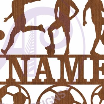 Intra απο ξύλο plywood  Χρώμα wenge 3mm-4mm πάχος - Ποδόσφαιρο - Ποδόσφαιρο Αντρικό Σήμα ονόματος Δίασταση 30x20 cm INTRAFABR-110320437 - Image 4