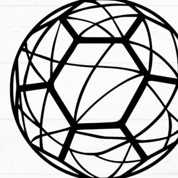 Intra απο ξύλο plywood Χρώμα wenge 3mm-4mm πάχος - Ποδόσφαιρο , DXF, EPS, JPG, PNG Δίασταση 20x20 cm INTRAFABR-110320444 - Image 1