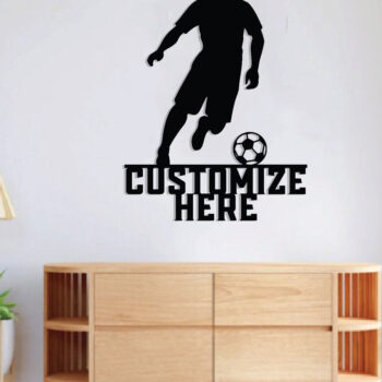 Intra απο ξύλο plywood Χρώμα wenge 3mm-4mm πάχος - με λέιζερ τοίχου ποδοσφαίρου Δίασταση 40x50 cm INTRAFABR-110320464 - Image 3