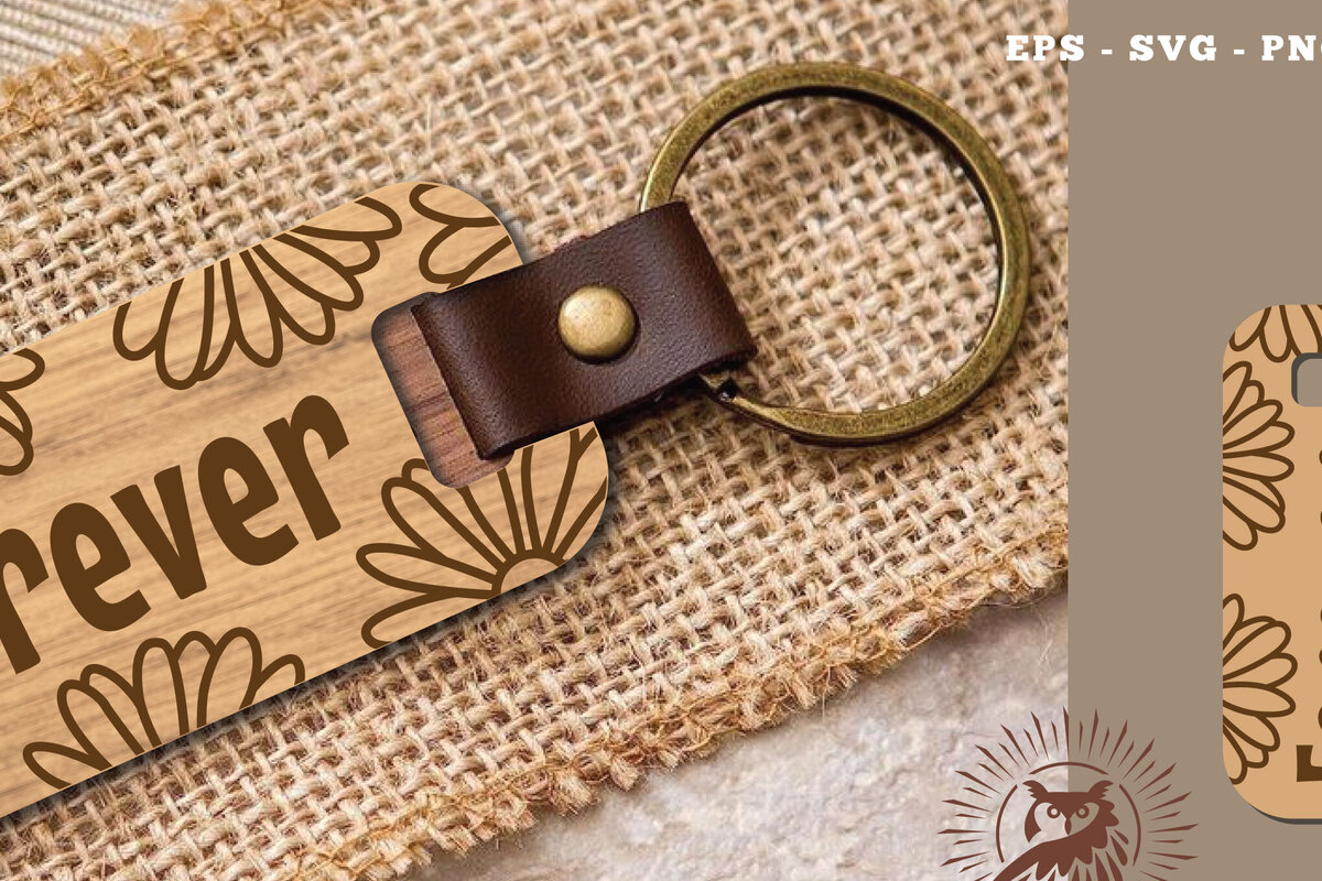 Intra απο ξύλο plywood  Χρώμα wenge 3mm-4mm πάχος - Μπρελόκ Forever Δίασταση 4x4 cm INTRAFABR-105185281