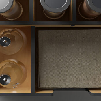 Intra απο ξύλο plywood 3mm-4mm πάχος - Στήριγμα για πιρούνι και χαρτοπετσέτα / Laser Box 293 Δίασταση 30x20 cm INTRAFABR-48378681 - Image 5