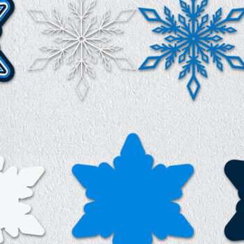 Intra απο ξύλο plywood Χρώμα wenge 3mm-4mm πάχος - Τέσσερις πολυστρωματικές νιφάδες χιονιού Δίασταση 4167x4167 cm INTRAFABR-47554636 - Image 4