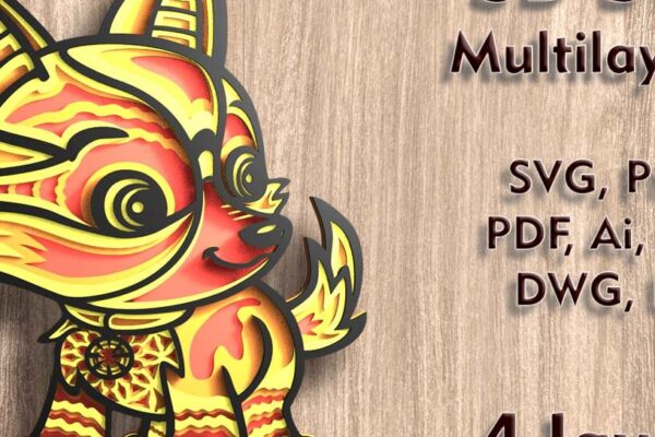 1758739881_Fox-3D-SVG-Multilayer-Laser-Cut-Files-Laser-cuttings-109489481