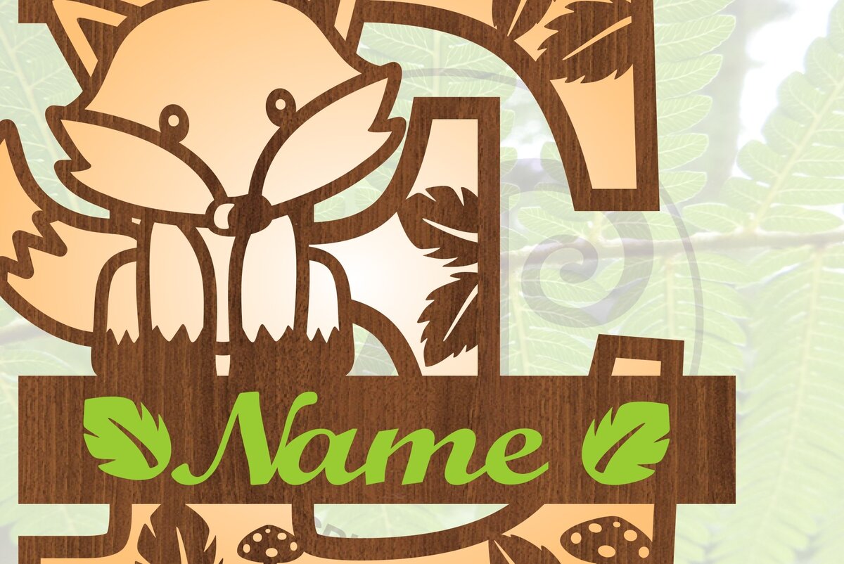 Intra απο ξύλο plywood  Χρώμα wenge 3mm-4mm πάχος - αποκοπής μονογράμματος Fox Letter E Δίασταση 30x20 cm INTRAFABR-111087323