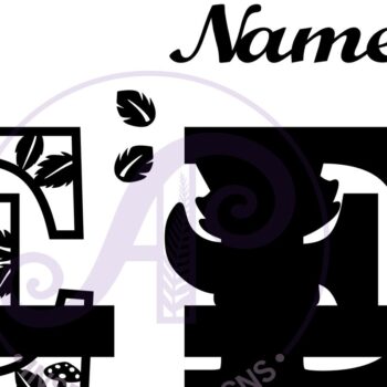 Intra απο ξύλο plywood  Χρώμα wenge 3mm-4mm πάχος - αποκοπής μονογράμματος Fox Letter E Δίασταση 30x20 cm INTRAFABR-111087323 - Image 2