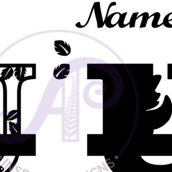 Intra απο ξύλο plywood  Χρώμα wenge 3mm-4mm πάχος - αποκοπής μονογράμματος Fox Letter U Δίασταση 30x20 cm INTRAFABR-81733313 - Image 2