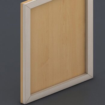 Intra απο ξύλο plywood  Χρώμα wenge 3mm-4mm πάχος - Αρχεία αποκοπής λέιζερ καρέ, καρέ φωτογραφιών 38 Δίασταση 127x127 cm INTRAFABR-77143026 - Image 5