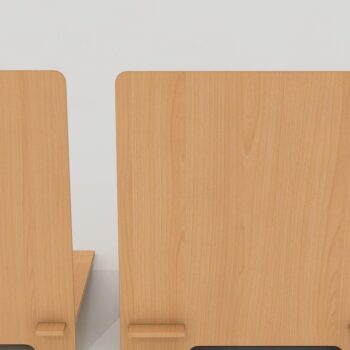 Intra απο ξύλο plywood  Χρώμα wenge 3mm-4mm πάχος - Βάση βάσης πλαισίου / Ξύλινη οθόνη τηλεφώνου Δίασταση 30x20 cm INTRAFABR-107627619 - Image 3