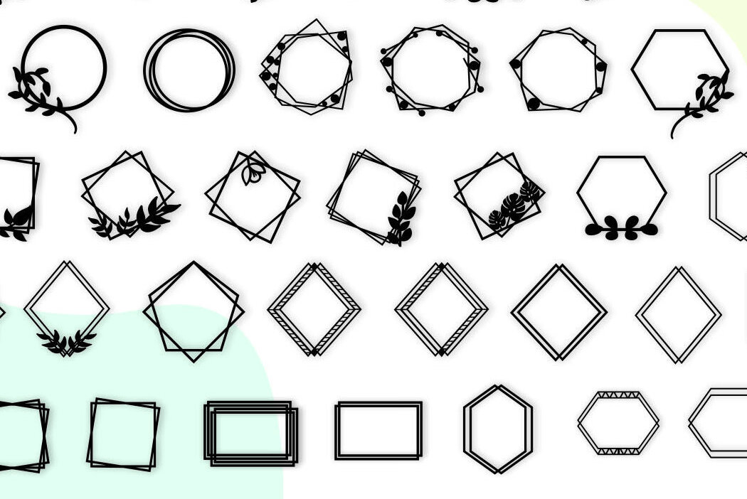 Intra απο ξύλο plywood  Χρώμα wenge 3mm-4mm πάχος - Πακέτο Frames, Frames , Circle Δίασταση 20x25 cm INTRAFABR-98364363