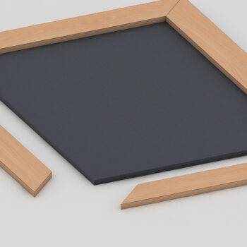 Intra απο ξύλο plywood Χρώμα wenge 3mm-4mm πάχος - Κορνίζες Laser Cut Files - Photo Frame Δίασταση 20x25 cm INTRAFABR-84761399 - Image 3