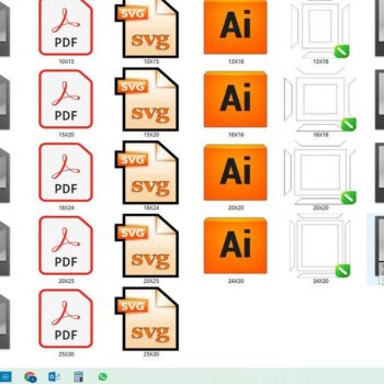 Intra απο ξύλο plywood  Χρώμα wenge 3mm-4mm πάχος - Κορνίζες Laser Cut Files - Photo Frame Δίασταση 20x25 cm INTRAFABR-84761417 - Image 5