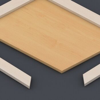 Intra απο ξύλο plywood  Χρώμα wenge 3mm-4mm πάχος - Frames Laser Cut Files Pic Frame 039 Δίασταση 20x25 cm INTRAFABR-85365499 - Image 3