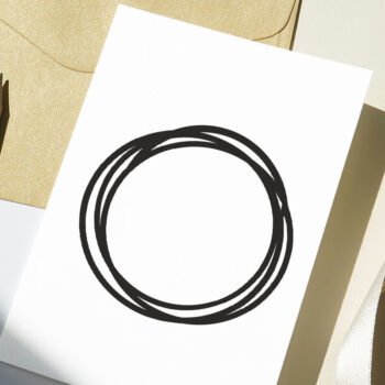 Intra απο ξύλο plywood  Χρώμα wenge 3mm-4mm πάχος - Πακέτο Frames, Circle Frames Δίασταση 20x25 cm INTRAFABR-84761385 - Image 4